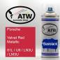 Preview: Porsche, Velvet Red Metallic, 81L / U6 / LN3U / LM3U: 400ml Sprühdose, von ATW Autoteile West.